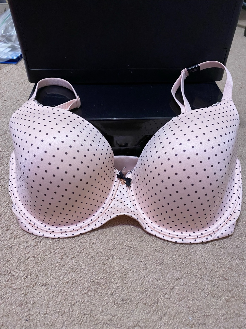 Women’s Light Pink Polka Dot Body by Victoria bra